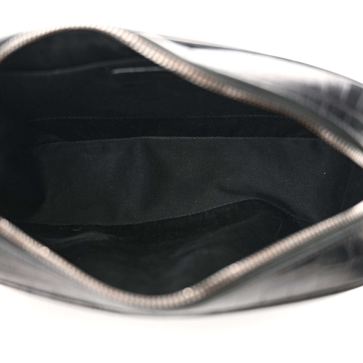 Calfskin Crocodile Embossed Monogram Lou Camera Bag Black