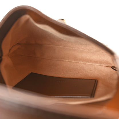 Gucci GG Supreme Monogram Azalea Calfskin Web Mini Jackie 1961 Hobo Beige Ebony Brown Sugar 5 of 10