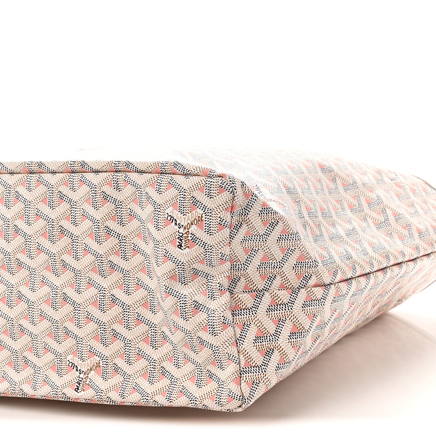 Goyardine Saint Louis Claire Voie PM White Pink