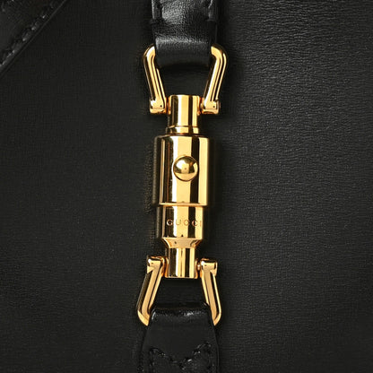 Gucci Boarded Dyana Lux Calfskin Mini Jackie 1961 Hobo Black 9 of 9