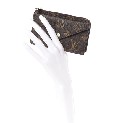 Louis Vuitton Monogram Recto Verso Card Holder Black 2 of 8