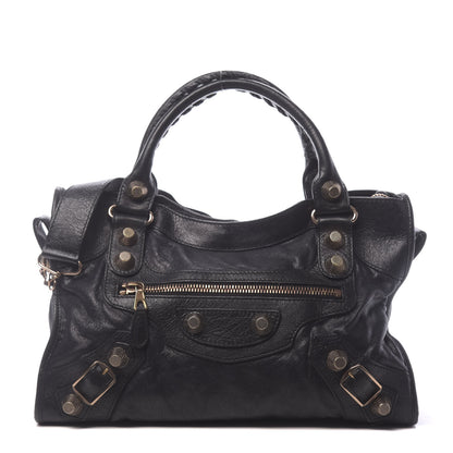 Balenciaga Agneau Giant 21 Rose Gold Hardware City Black 1 of 10