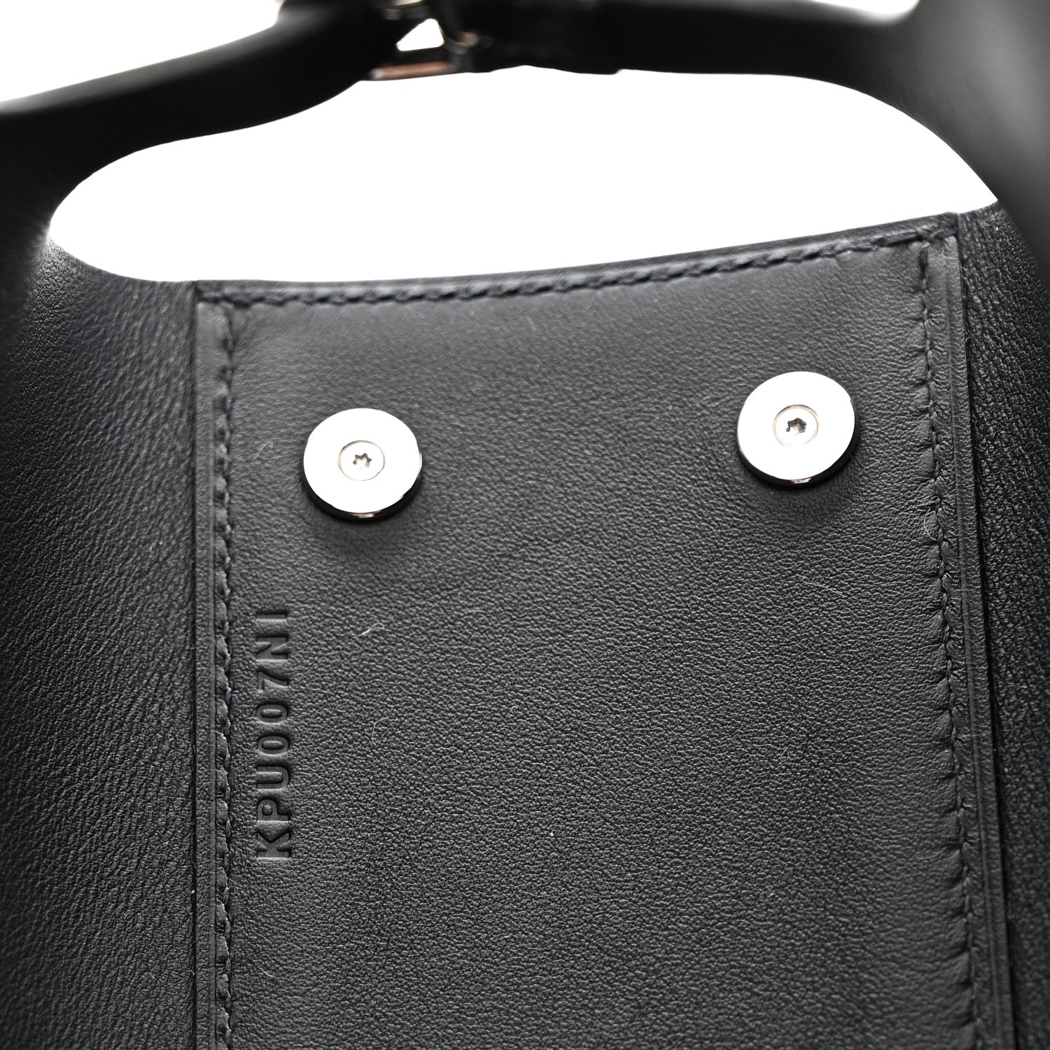 Hermes Vache Hunter Swift Toile Militaire Tablier Sellier Black 11 of 12