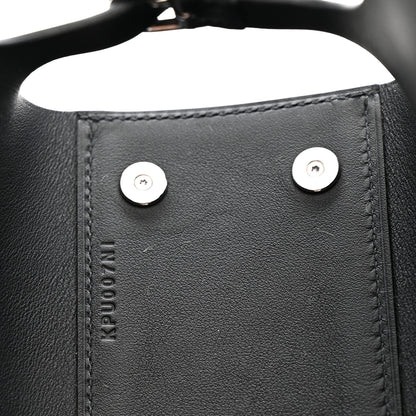 Hermes Vache Hunter Swift Toile Militaire Tablier Sellier Black 11 of 12
