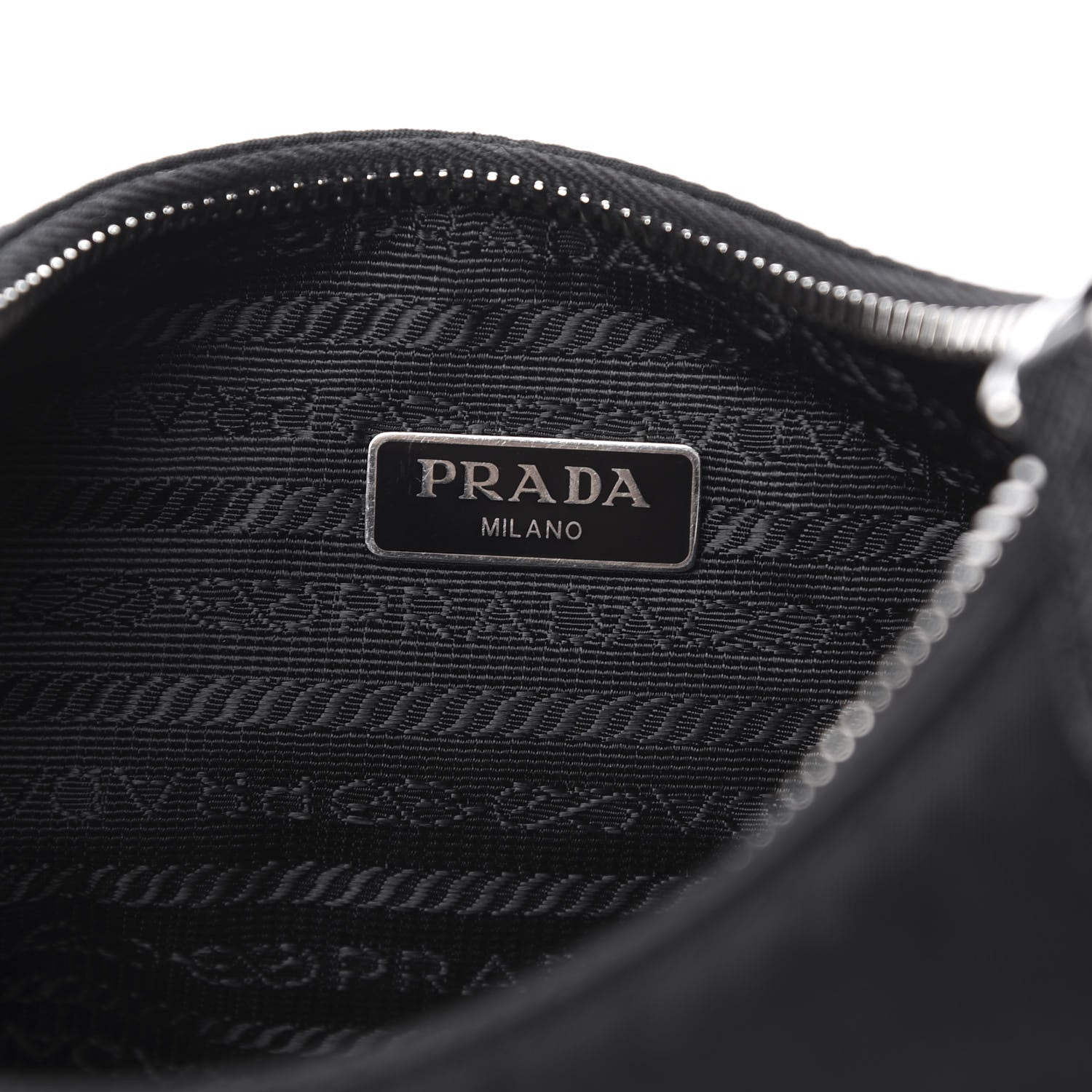 Prada Nylon Re-Edition 2005 Shoulder Bag Black 6 of 11