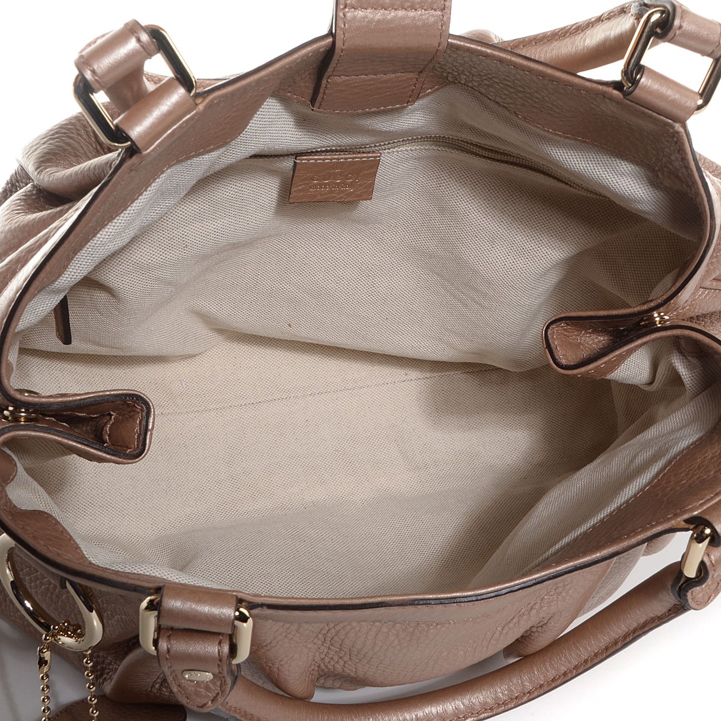 Leather Medium Sukey Tote Rose