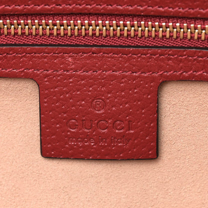 Gucci GG Supreme Monogram Flora Web Medium Ophidia Boston Red 5 of 8