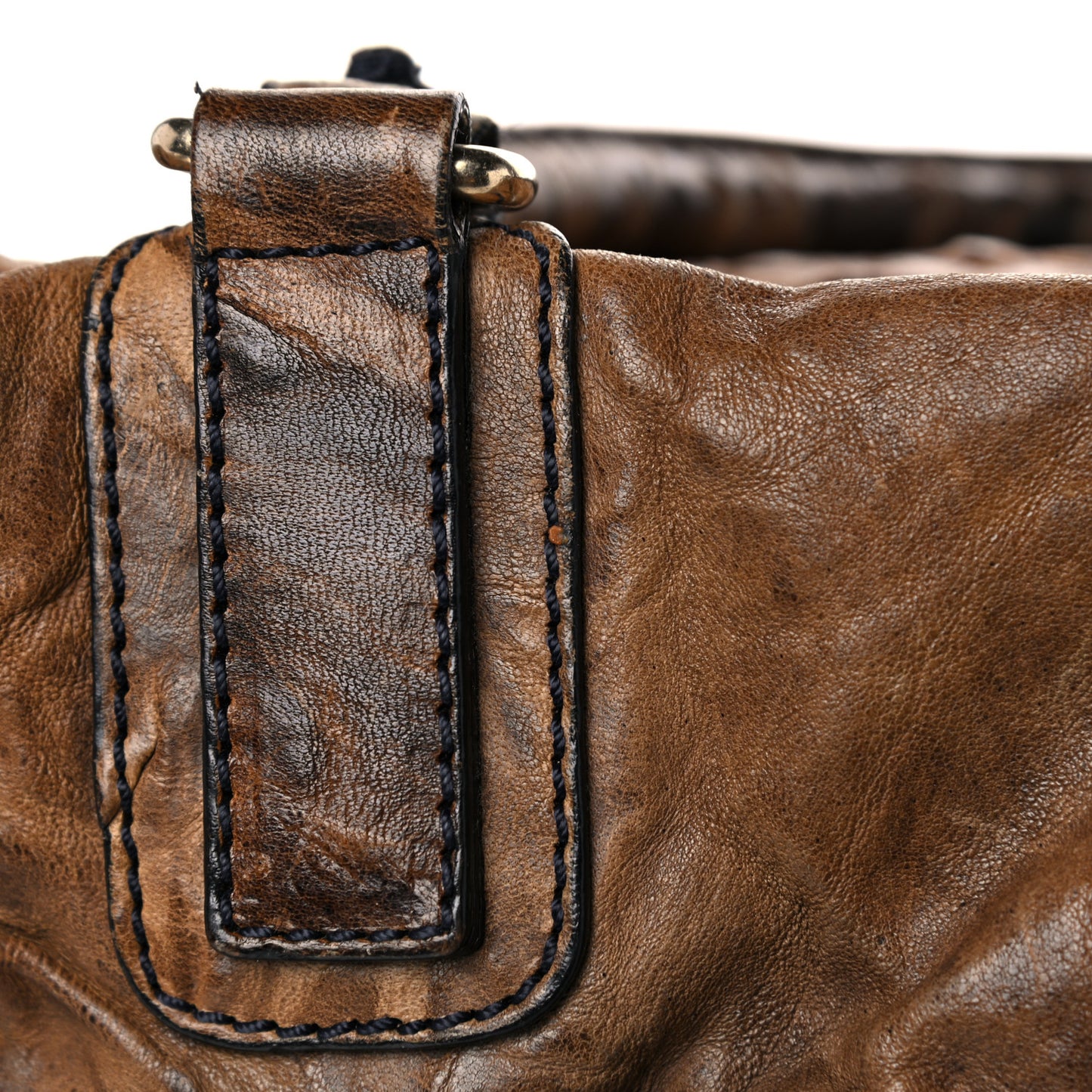Tumbled Sheepskin Large Pandora Brown