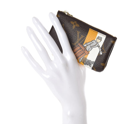 Louis Vuitton Monogram Groom Key Pouch 2 of 7
