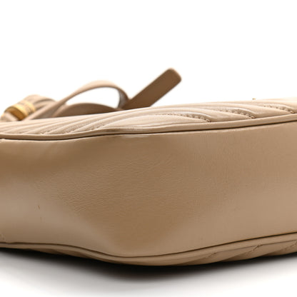 Saint Laurent Calfskin Matelasse Monogram Lou Camera Bag Dark Latte 9 of 13