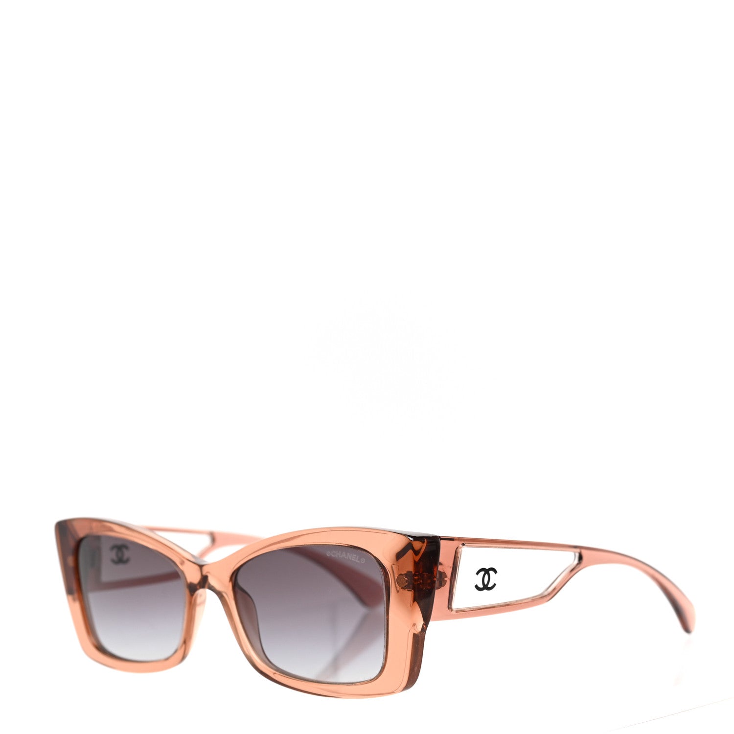 Chanel Acetate CC Rectangle Sunglasses 5430 Pink 1 of 6