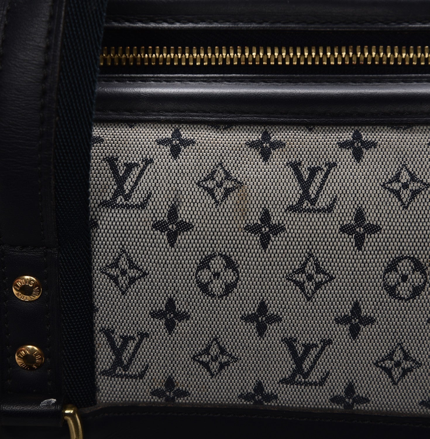 Louis Vuitton Mini Monogram Josephine GM Blue 16 of 22