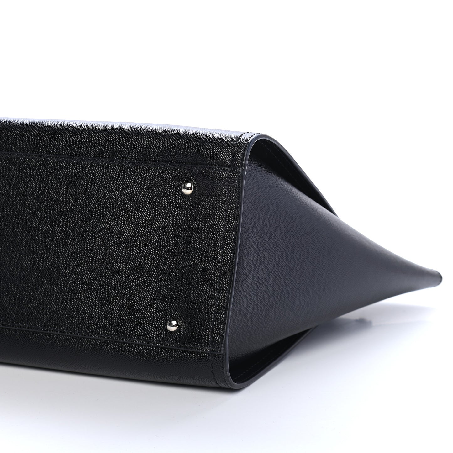 Caviar Small Studded Deauville Tote Black