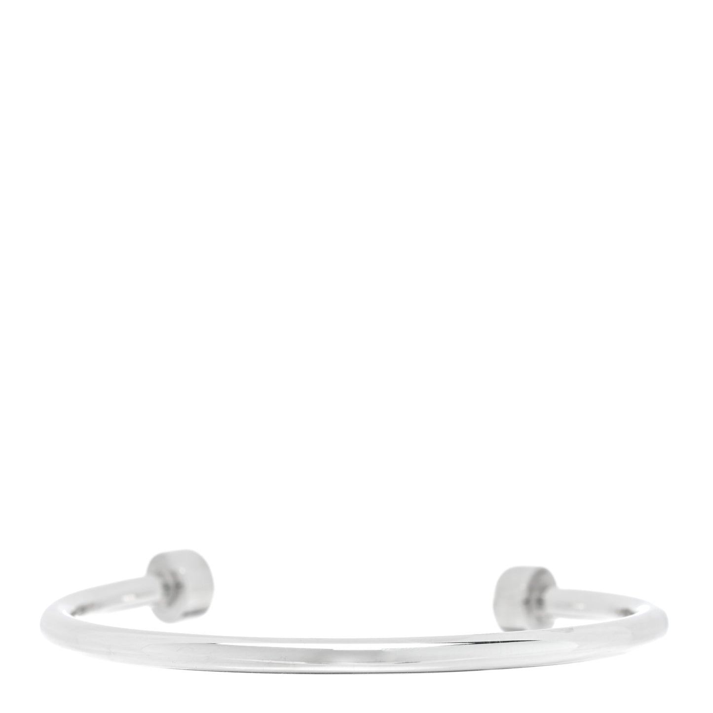 Sterling Silver Return to Tiffany Narrow Circle Edge Cuff Bracelet