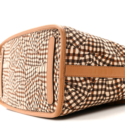 MCM Visetos Medium Liz Reversible Shopper Tote Cognac 16 of 24