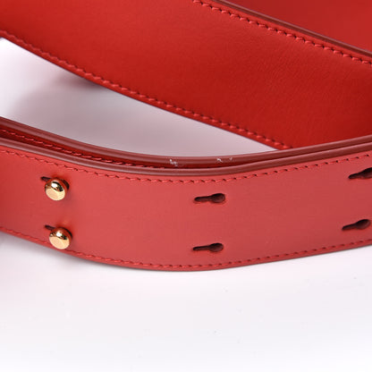 Chloe Calfskin Small Tess Bag Plaid Red 11 of 11
