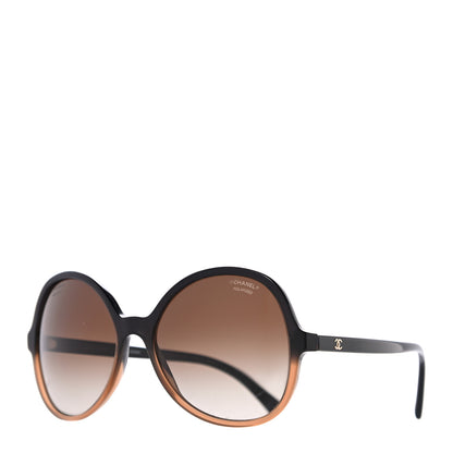 Chanel Acetate Polarized CC Sunglasses 5351 Dark Tortoise 1 of 7