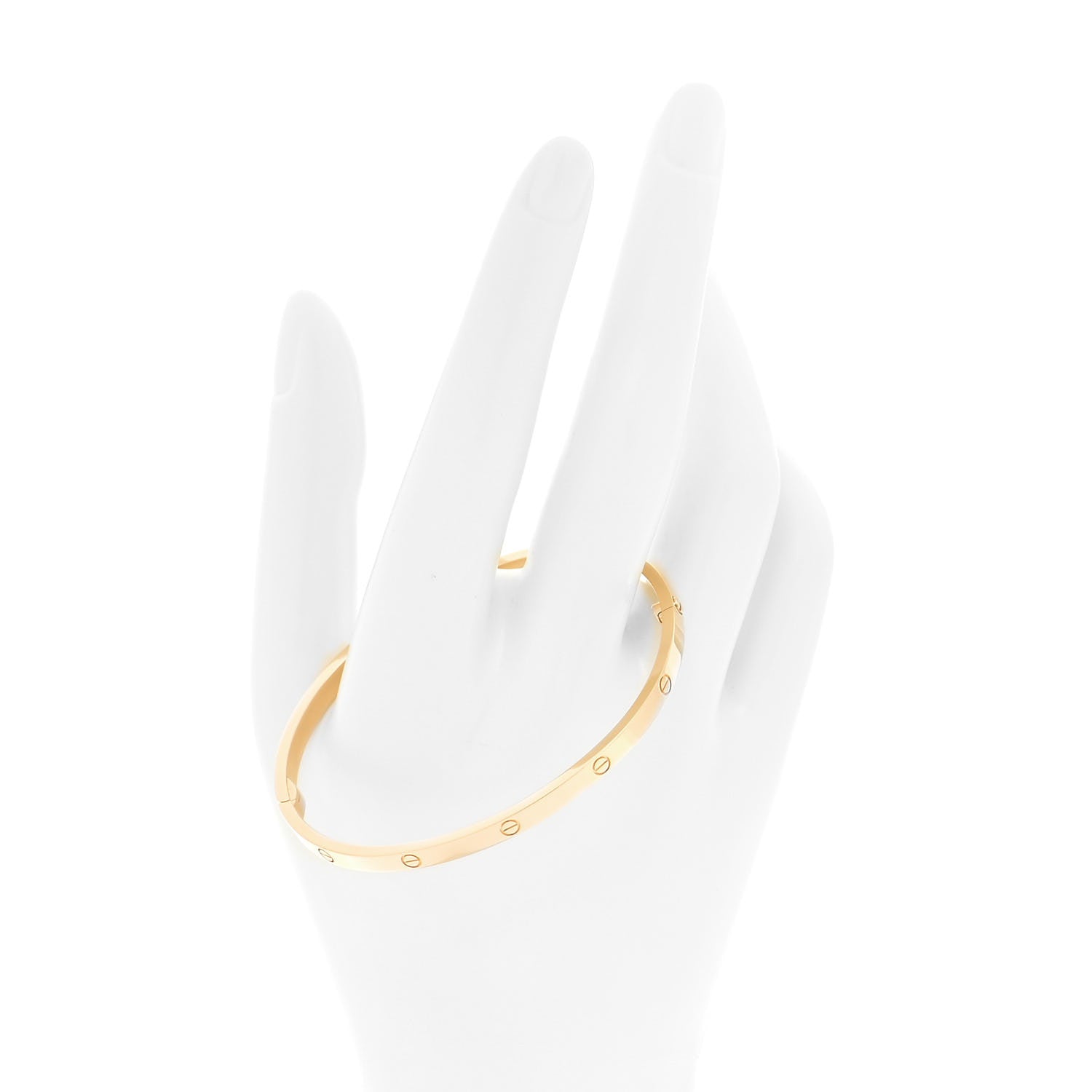 Cartier 18K Yellow Gold Small LOVE Bracelet 18 2 of 6