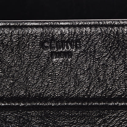 Celine Shiny Goatskin Medium Phantom Luggage Black 9 of 11