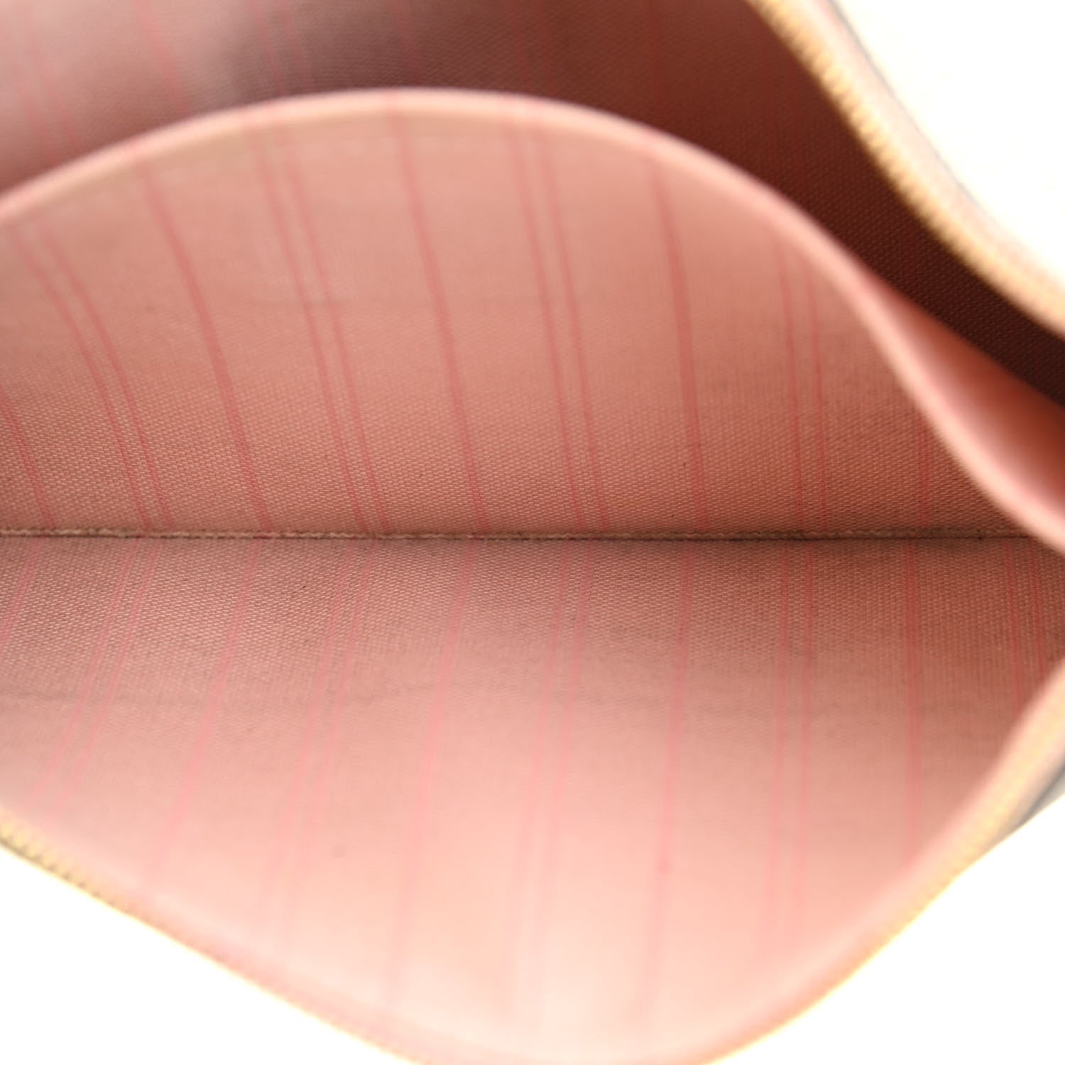 Louis Vuitton Damier Ebene Neverfull MM GM Pochette Rose Ballerine 8 of 9