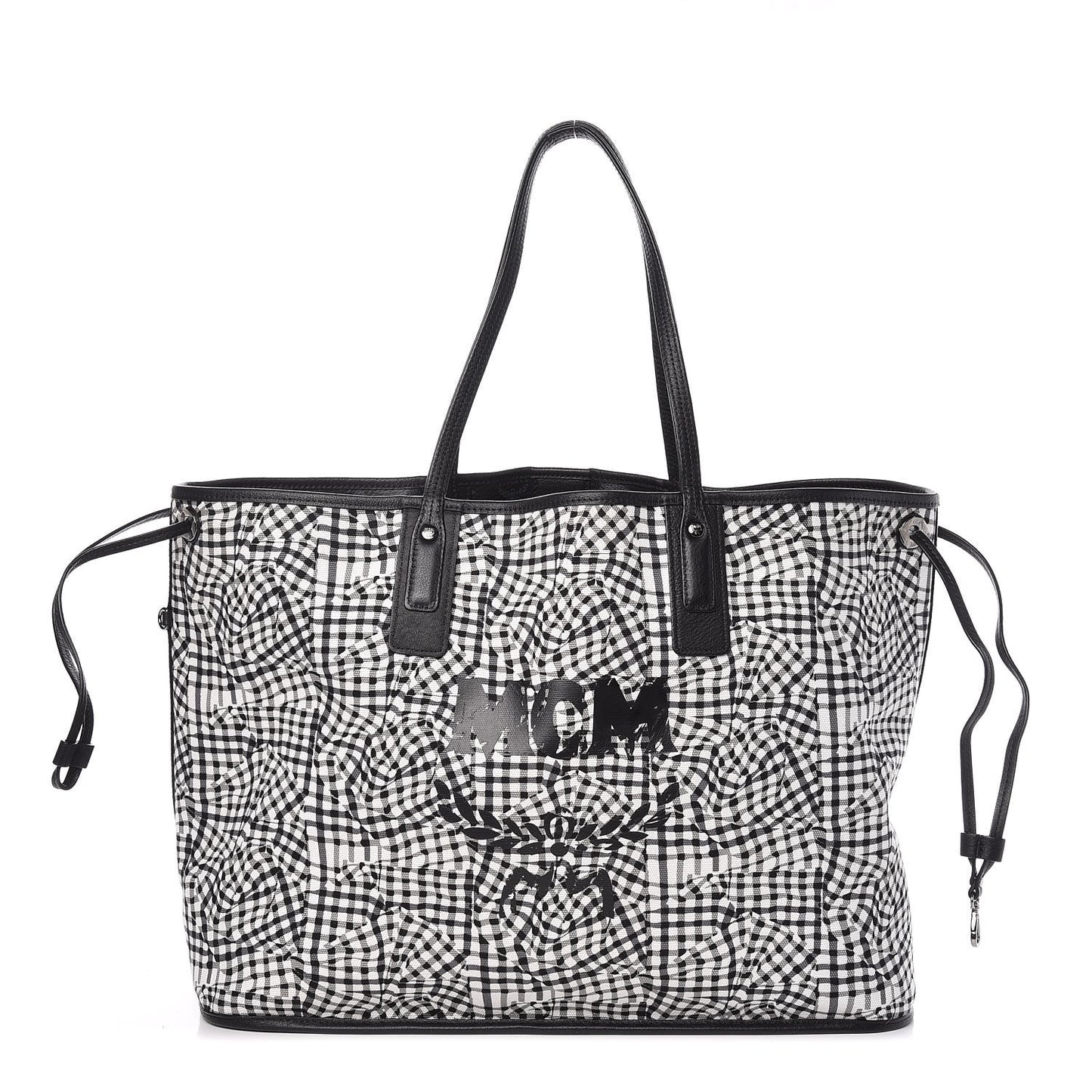 Visetos Large Liz Reversible Shopper Tote Black