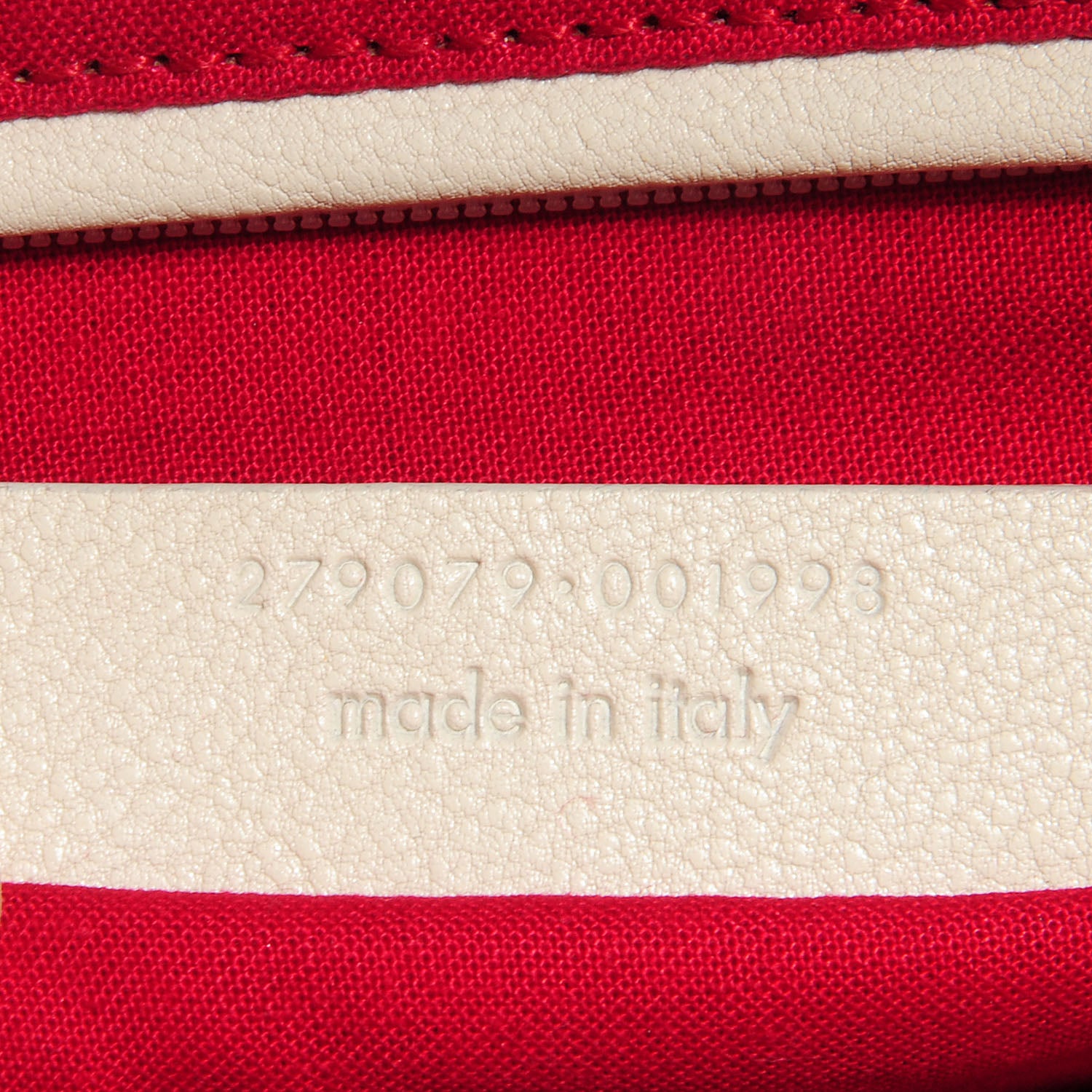 Saint Laurent Leather Linen Fringe Medium Cabas ChYc Red 8 of 9