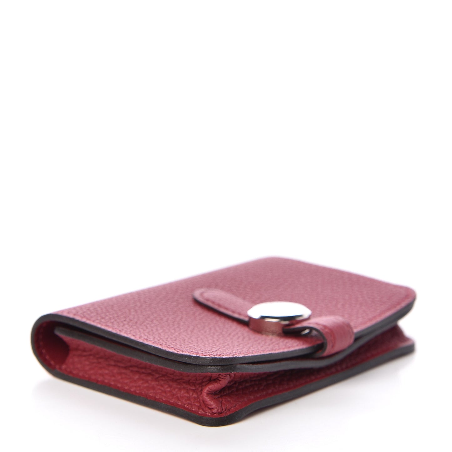 Togo Dogon Card Case Rouge Grenat