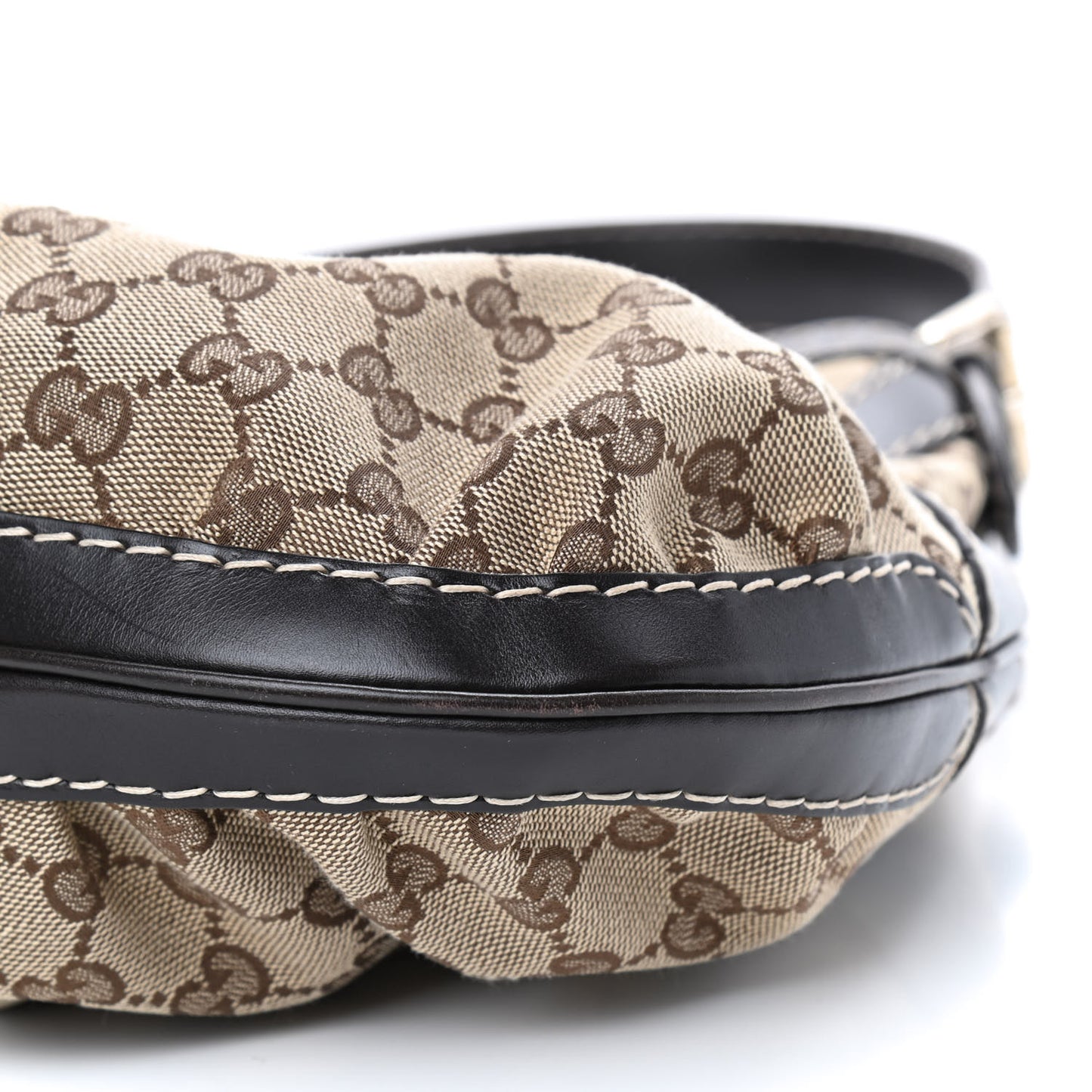 Monogram GG Queen Bow Hobo Brown