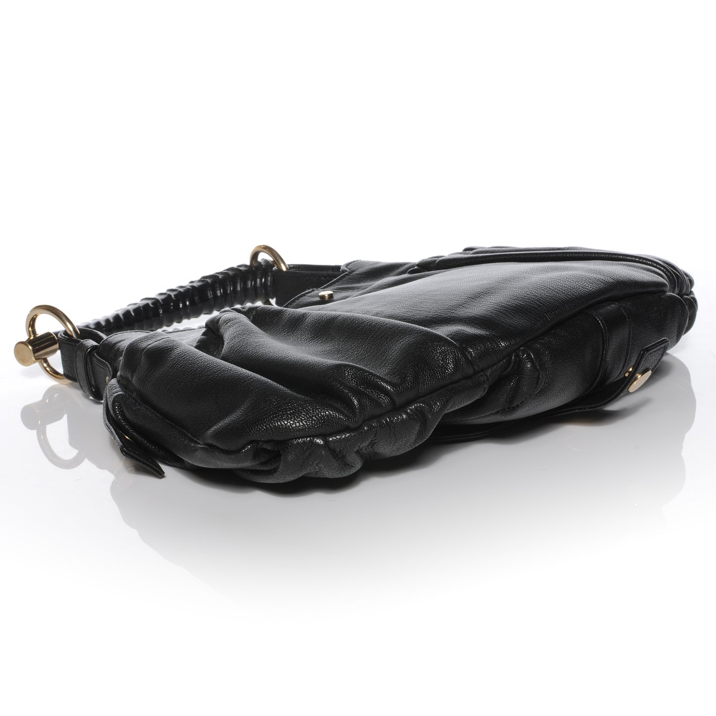 Chevre Mala Mala Horn Bag Black