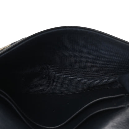 Christian Dior Oblique Saddle Card Holder Blue 5 of 7