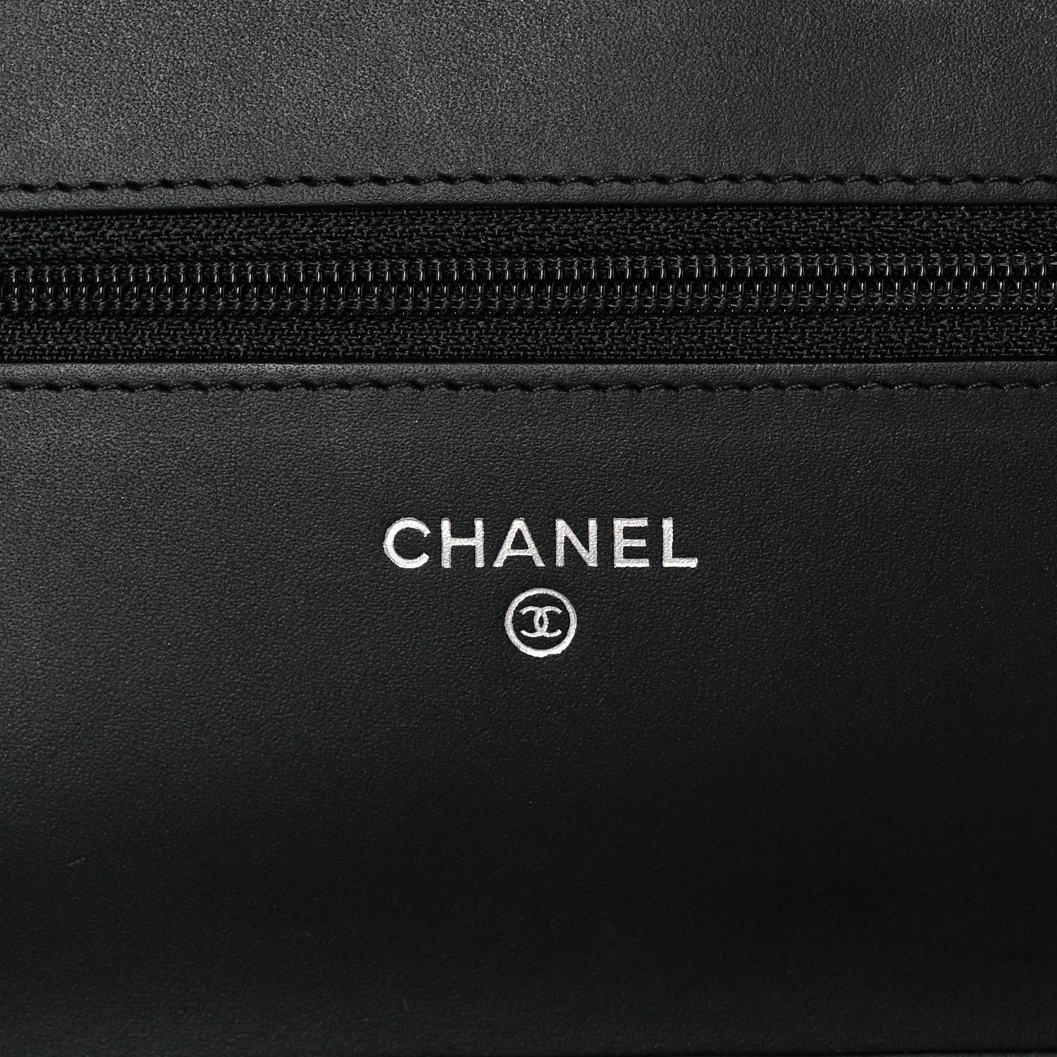 Chanel Patent Calfskin Quilted Reissue Wallet On Chain WOC Black 6 of 11