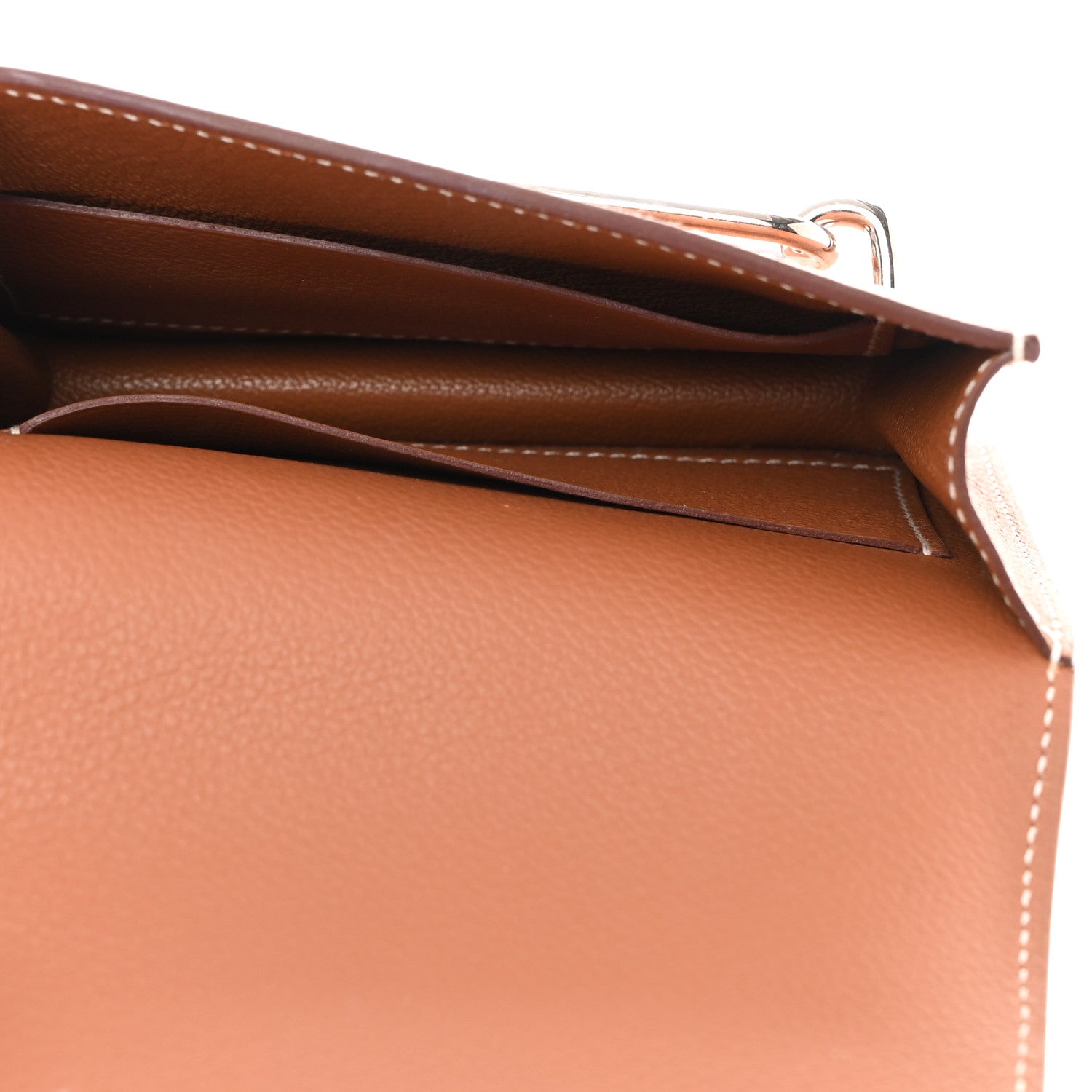 Hermes Evercolor Roulis Slim Wallet Gold 5 of 8