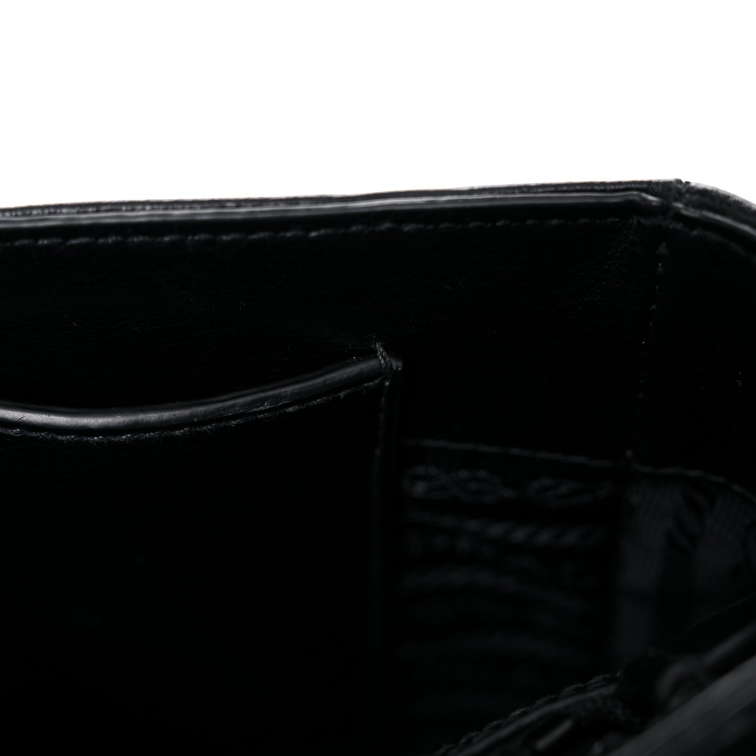 Prada Glace Calfskin Studded Crossbody Black 10 of 18