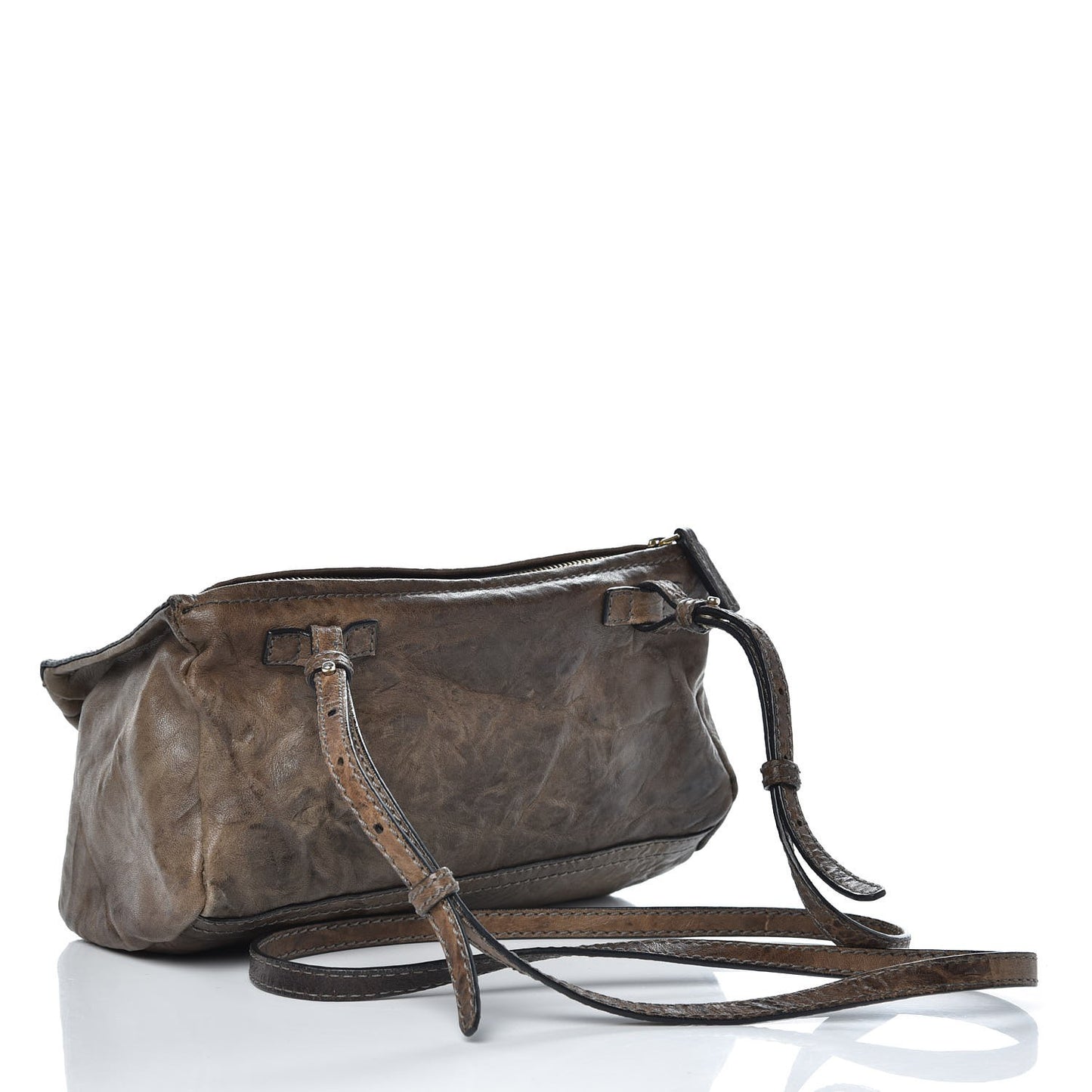 Tumbled Sheepskin Mini Pandora Charcoal