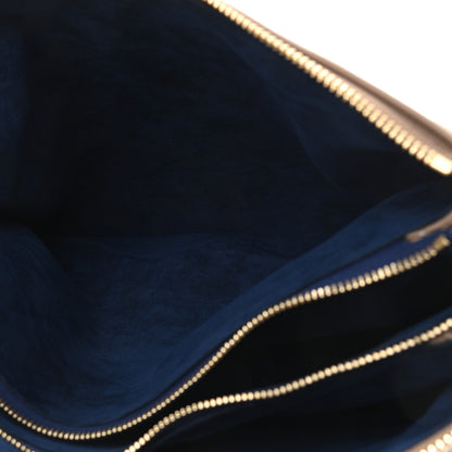 Louis Vuitton Lambskin Embossed Monogram Coussin PM Taupe 6 of 10