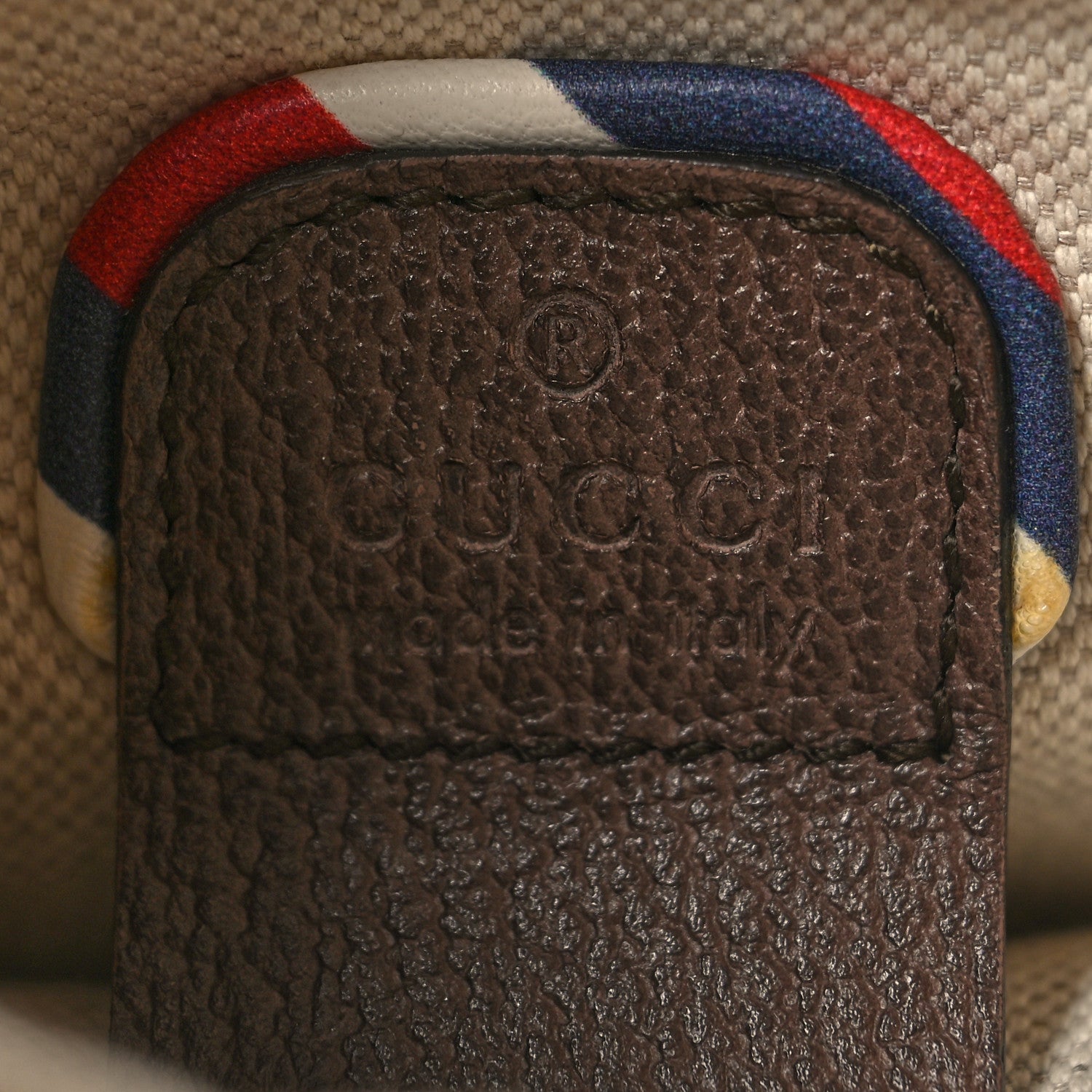 Gucci Soft GG Supreme Monogram Courrier Web Double Buckle Backpack Beige New Acero 6 of 11