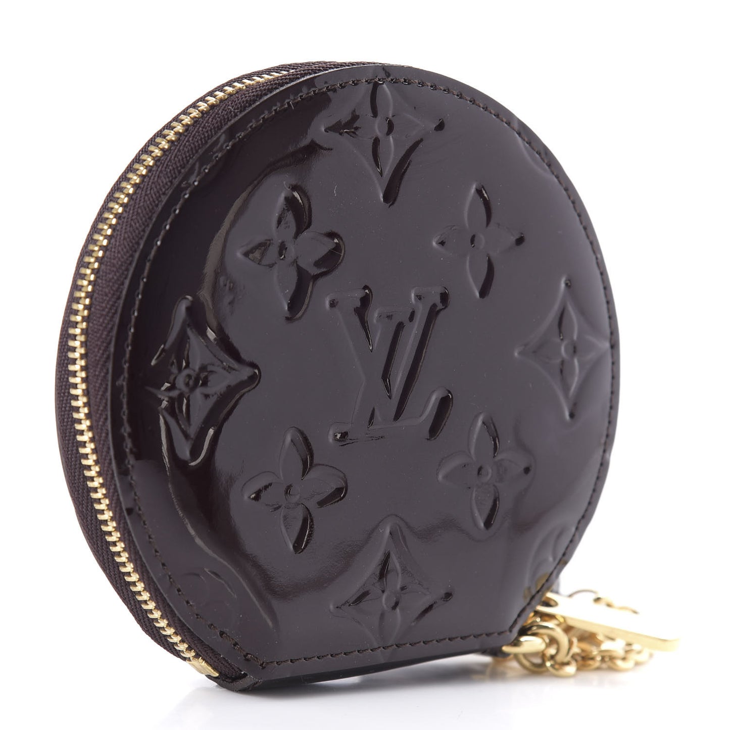 Vernis Animania Ecureuil Squirrel Round Coin Purse Amarante