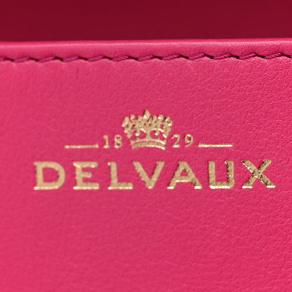 Delvaux Calfskin GM Tempete Satchel Fuchsia 6 of 8