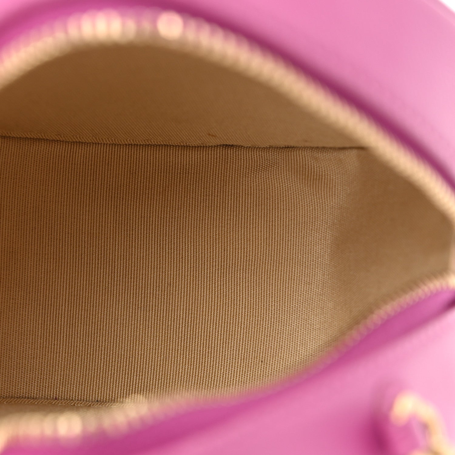 Chanel Lambskin Quilted Round Pearl Crush Clutch With Chain Purple 5 of 13