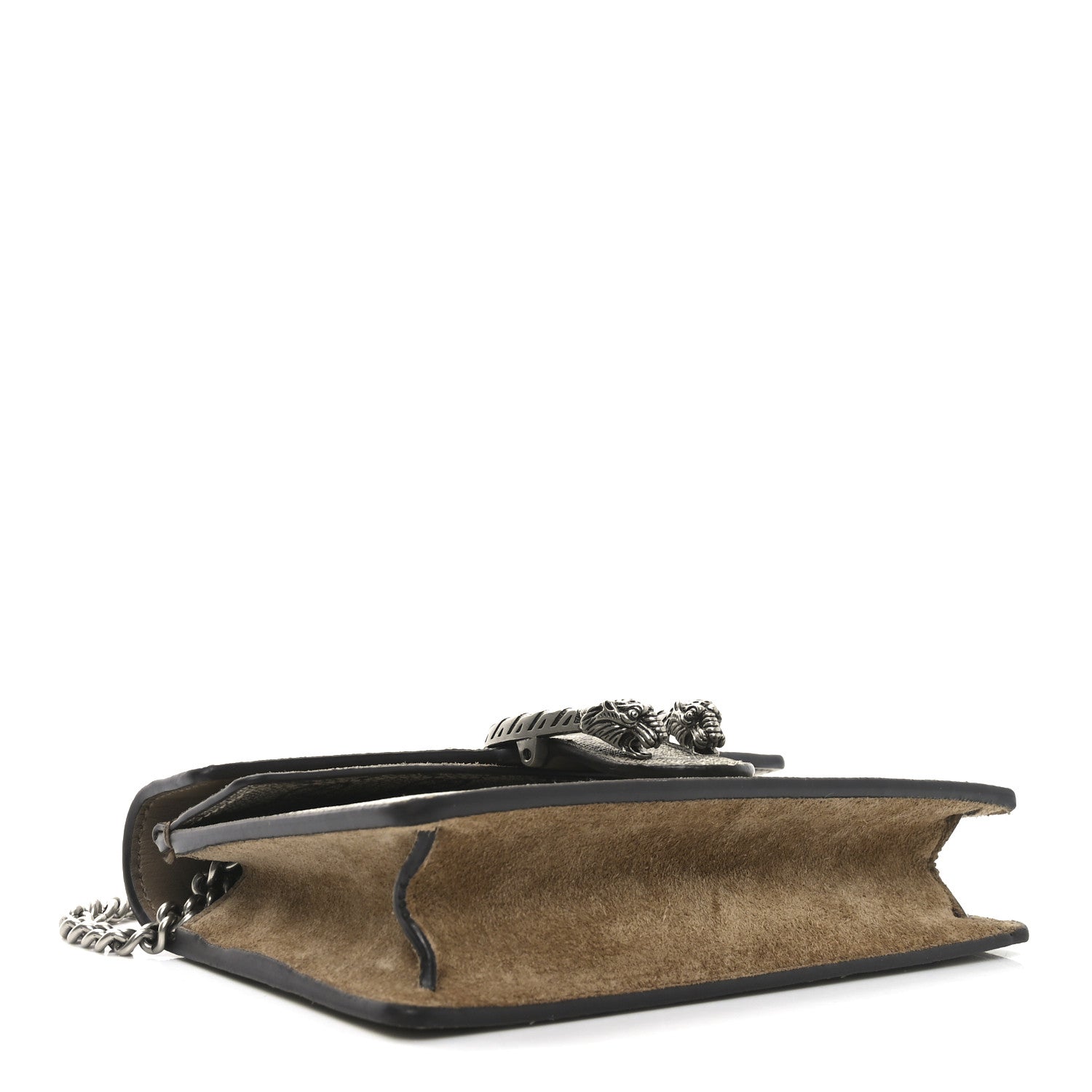 Gucci GG Supreme Monogram Super Mini Dionysus Shoulder Bag Taupe 4 of 11