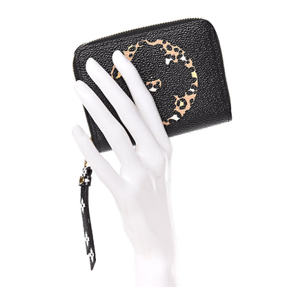 Louis Vuitton Monogram Giant Jungle Zippy Coin Purse Black 2 of 7