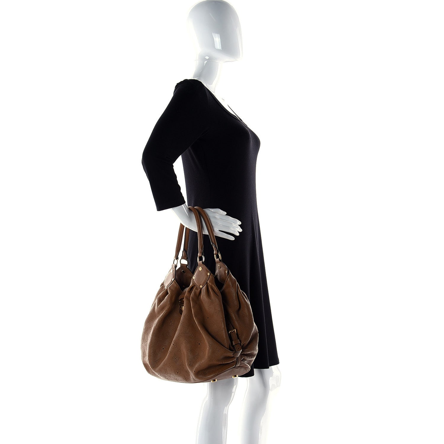 Louis Vuitton Mahina L Cognac 2 of 14