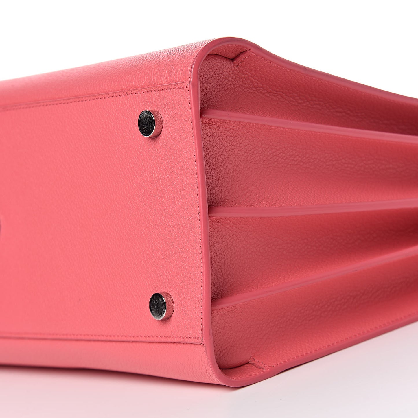 Grained Calfskin Small Sac De Jour Rose Clair