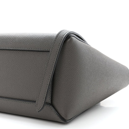 Celine Grained Calfskin Nano Belt Bag Grey 10 of 10