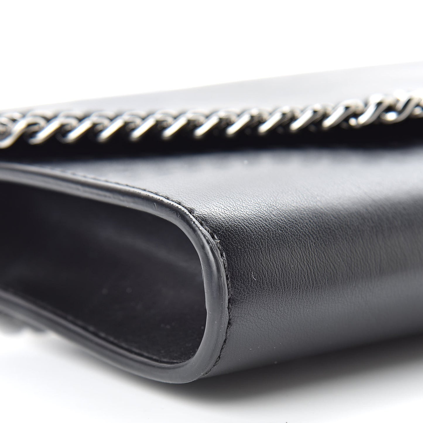 Eco Alter Nappa Falabella Clutch with Chain Bag Black