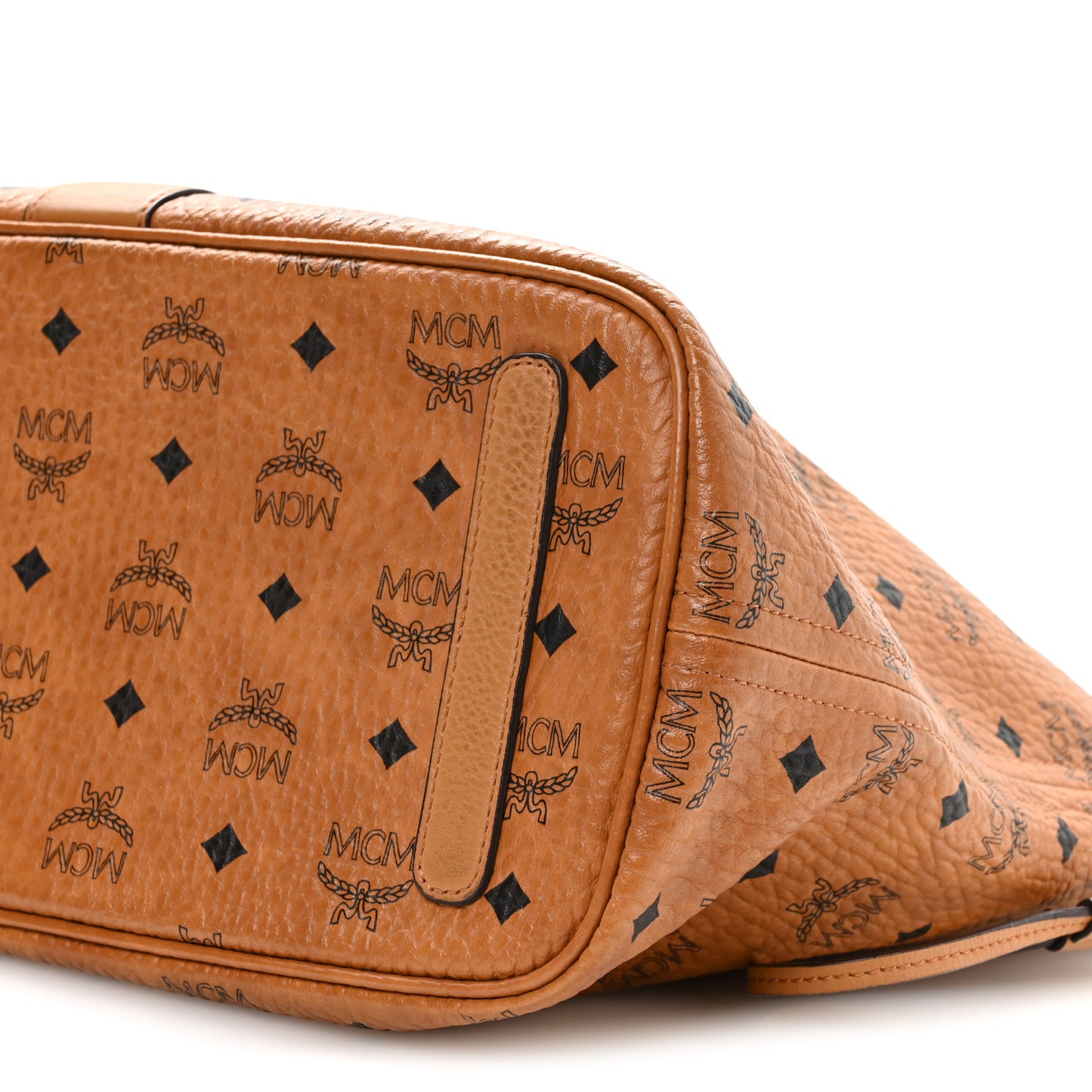 Visetos Medium Liz Reversible Shopper Tote Cognac