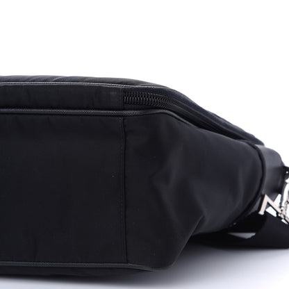 Prada Tessuto Nylon Saffiano Briefcase Black 6 of 11