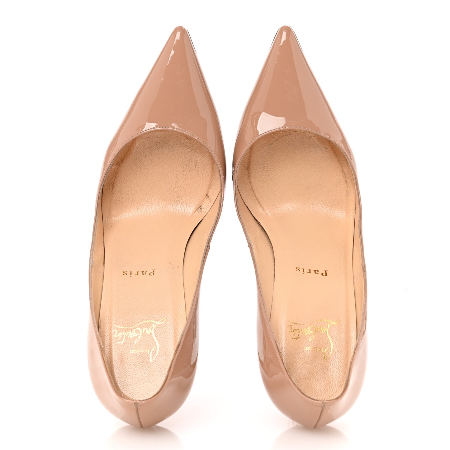 Patent Decollete 554 100 Pumps 38.5 Nude