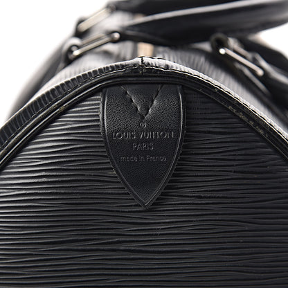 Louis Vuitton Epi Speedy 30 Black 6 of 26
