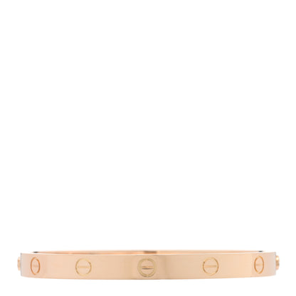 Cartier 18K Pink Gold LOVE Bracelet 18 1 of 6